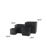 Black And White Marble Square Pot