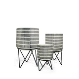 Ceramic Planters On Stand