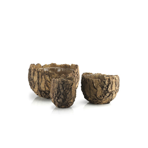 Ceramic Fossil Planter