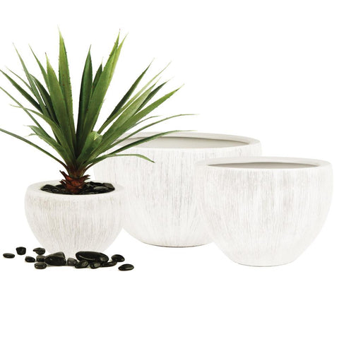 Tropical Planter-White