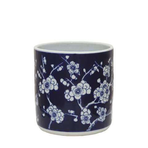 Plum Blossom Pot 6''W X 6.5''H