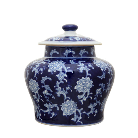 Scroll Temple Jar