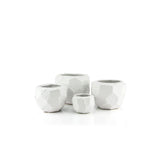 Modern Cutting Pots/White