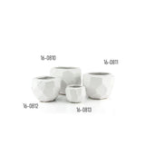 Modern Cutting Pots/White