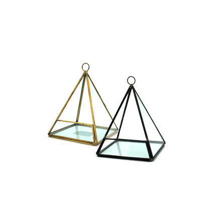Hanging Pyramin Terrarium