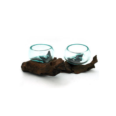 Melted Driftwood Glass 68935