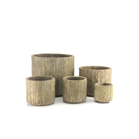 Bark Planter Collection