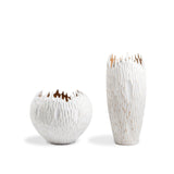 Tamarind Stuning Organic Bowl & Vase (Wood)