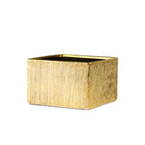 Etched Metallic Squares- Gold