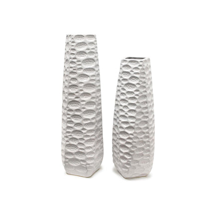 Sublime Collection-Tall Vase/ White